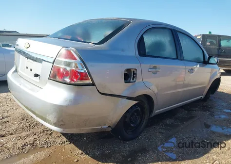 2007 Chevrolet Aveo Ls z USA, uszkodzony, nr VIN KL1TD56697B061234